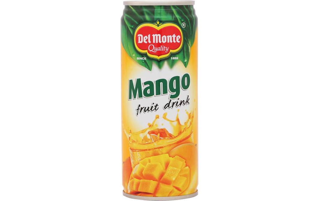 Del Monte Mango Fruit Drink   Tin  240 millilitre